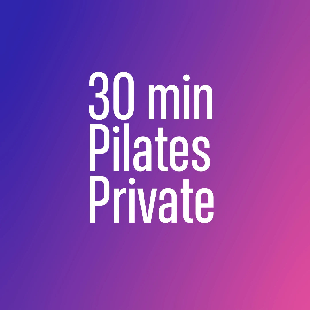 30 min Pilates Zoom Private
