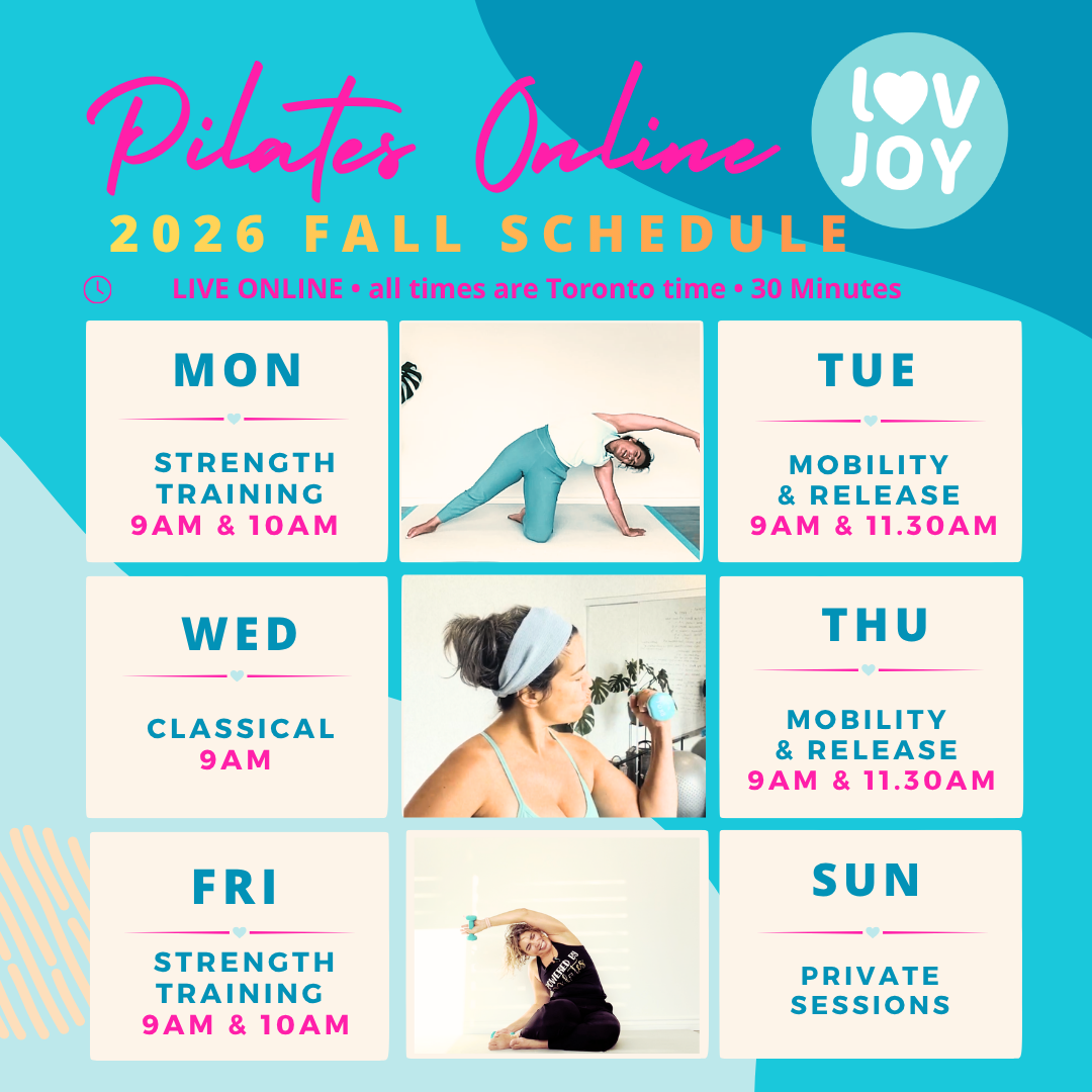 ZOOM Group Pilates Class — Pilates LOVJOY