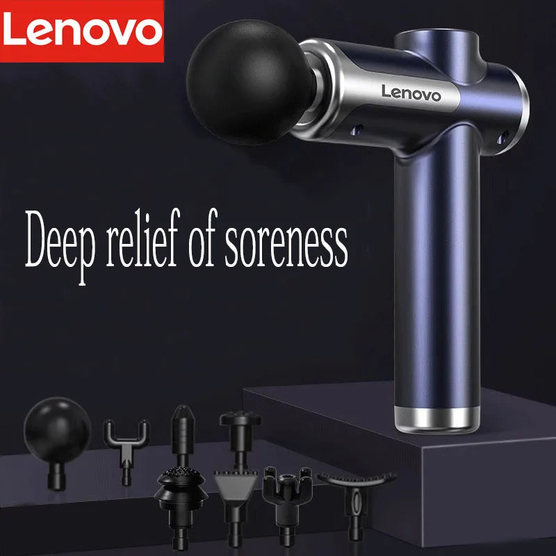 Lenovo Massage Gun with 8Massage Head