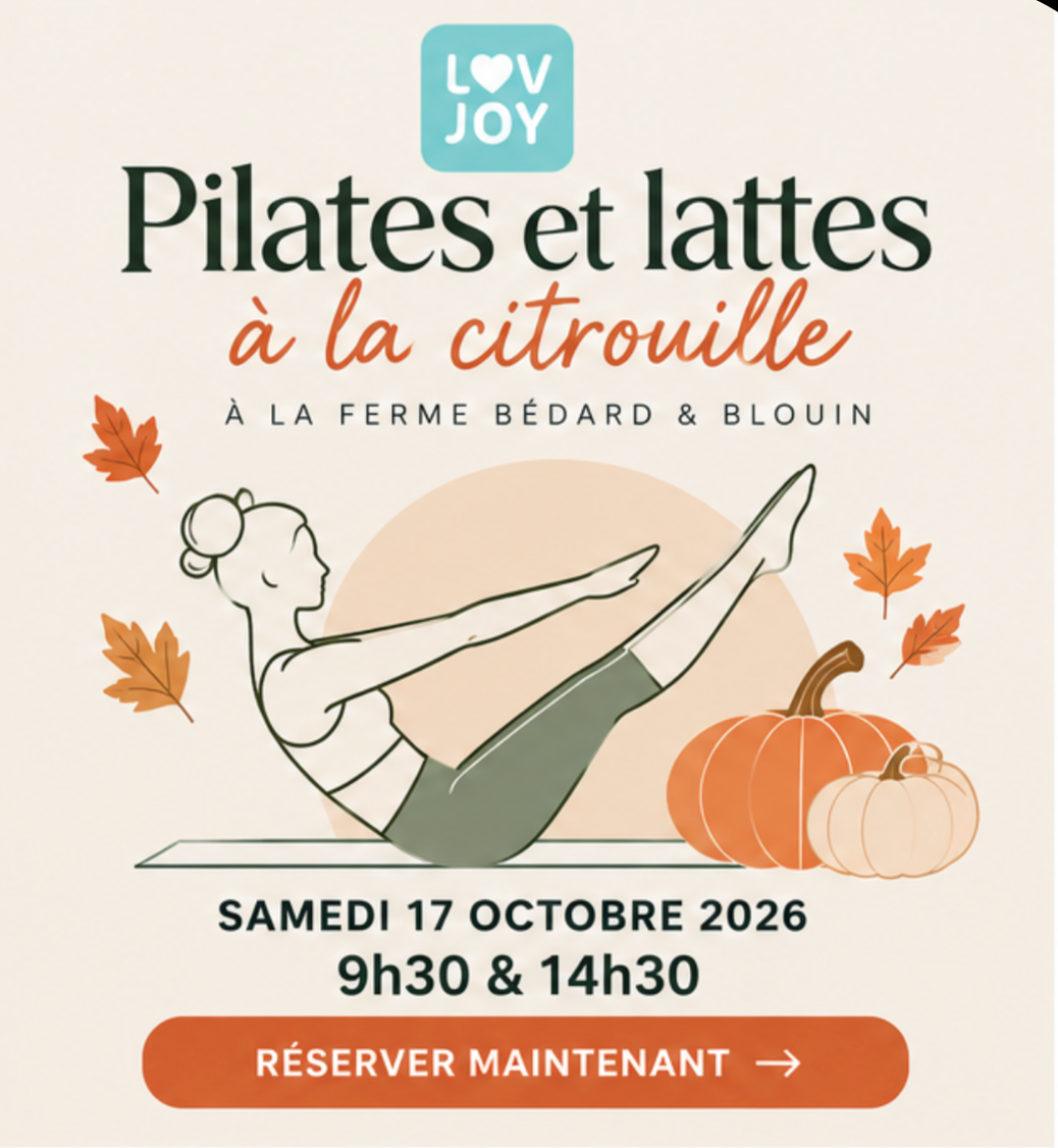 Pilates et lattes à la citrouille | 17 octobre 2026 — Pilates LOVJOY
